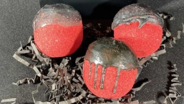 Bloodlines 2 bath bombs are exactly what you’d expect
