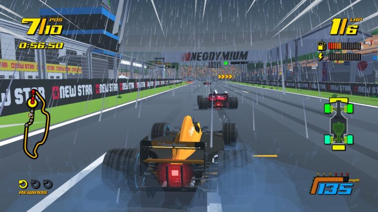 New Star GP looks like a 3D throwback to the F1 games of the ’90s